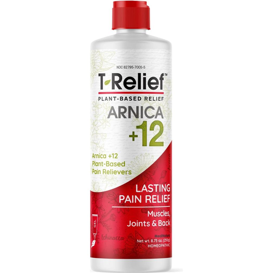 Gel T-Relief Arnica +12 de MediNatura - 8,75 oz.