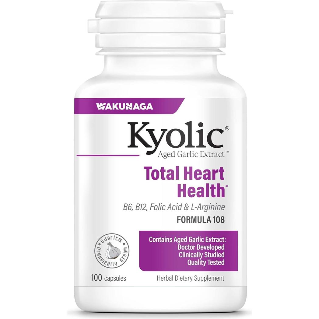 Kyolic Total Health Formula 108 100 capsules