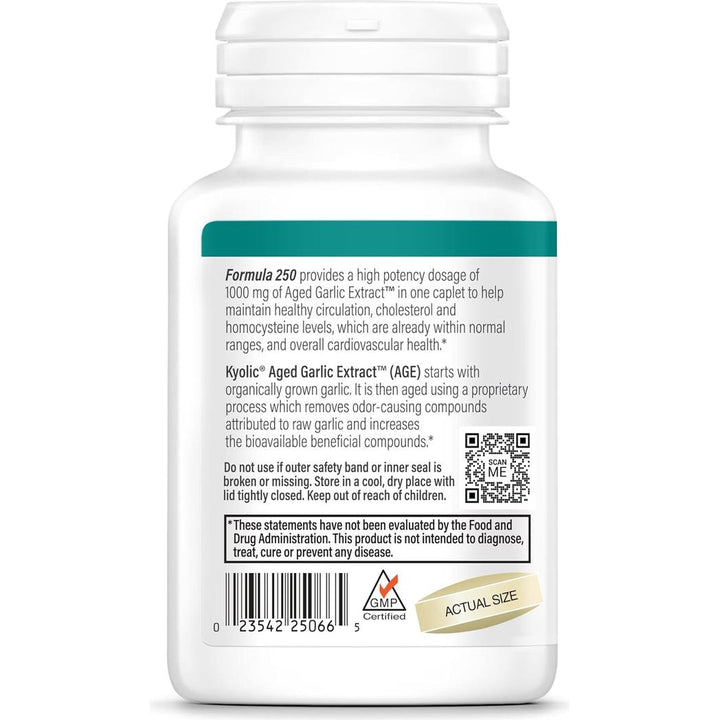 Kyolic Cardiovascular Health Fórmula diaria Fórmula diaria 250 60 cápsulas vegetales 