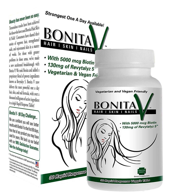 Essential Source Bonita V - Hair Skin and Nails - 30 Vegetarian Tablets