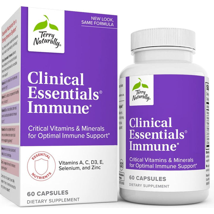 Terry Naturally Clinical Essentials Immune 60 Capsules