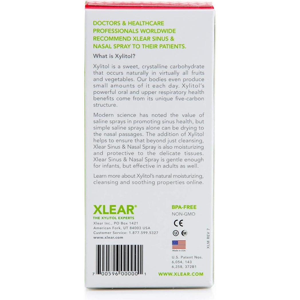 XLEAR Xylitol Nasal Spray 1.5oz