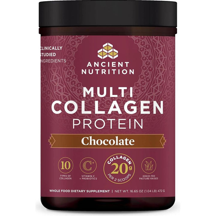 Ancient Nutrition Collagen Chocolate 16.5 oz