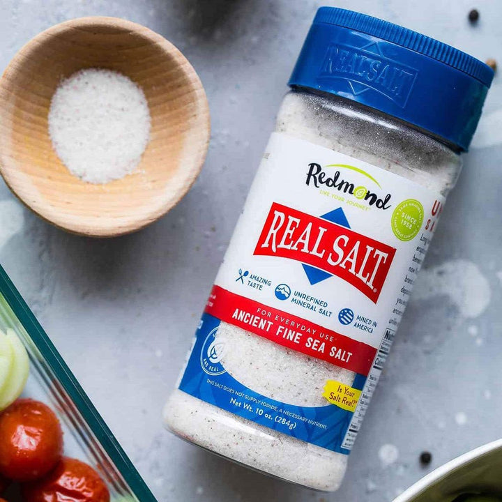 Salero Redmond RealSalt en coctelera de 10 oz