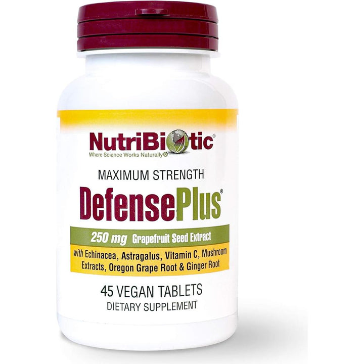 NutriBiotic Defense Plus 250 mg GSE, 45 tabletas 