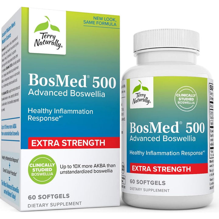 BosMed 500 de Terry Naturally, 60 cápsulas blandas