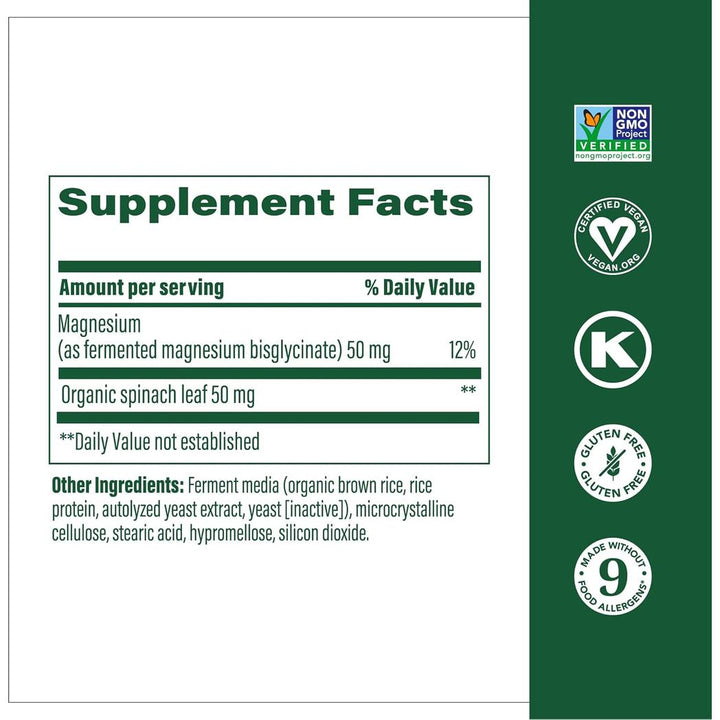 MegaFood Magnesium 60 tablets