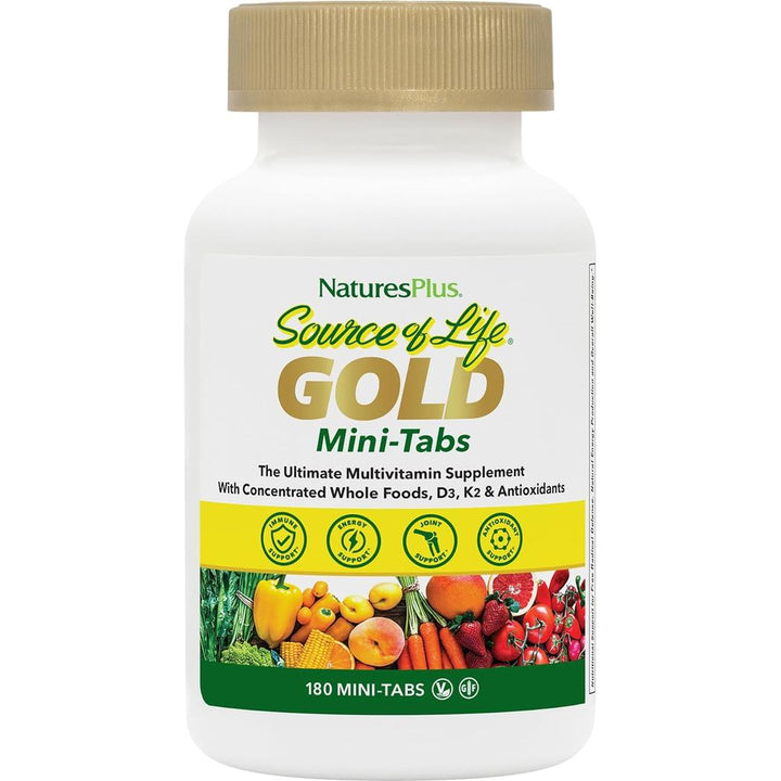 Nature's Plus Source of Life® GOLD 180 Mini-Tabs