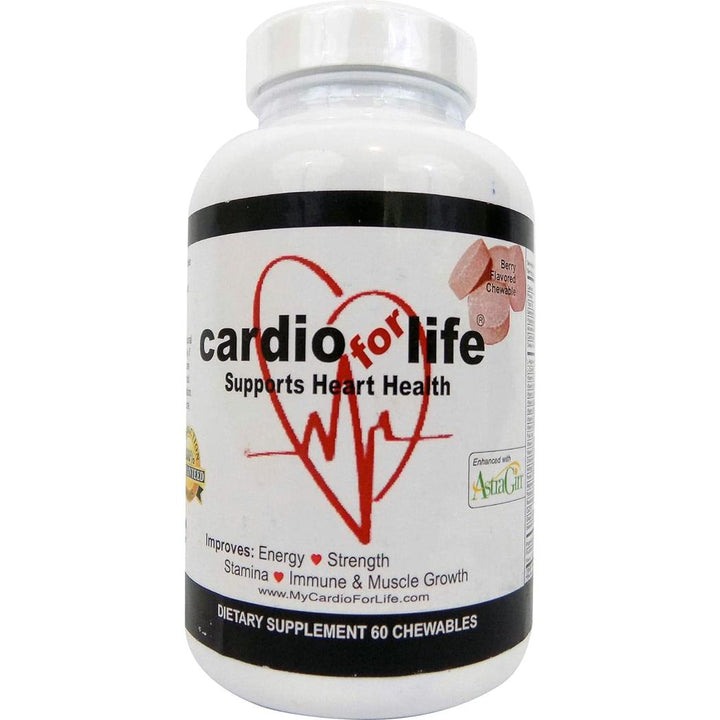 CardioForLife 60 comprimidos masticables con sabor a frutos del bosque 