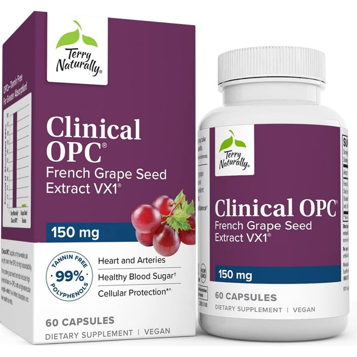 OPC clínico de Terry Naturally 150 mg 60 cápsulas