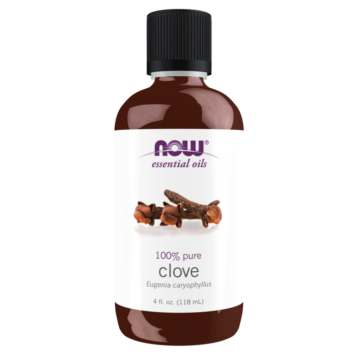 Now Foods Clove Essential Oil 100% Pure 4 oz