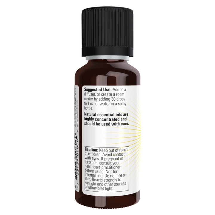 Mezcla de aceites para la concentración mental de Now Foods, 1 onza líquida, aceite 100 % puro