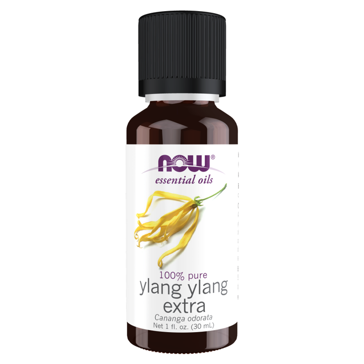 Aceite esencial de ylang ylang de Now Foods, 1 oz, 100 % puro