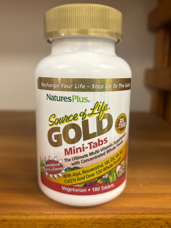 Nature's Plus Source of Life® GOLD 180 Mini-Tabs