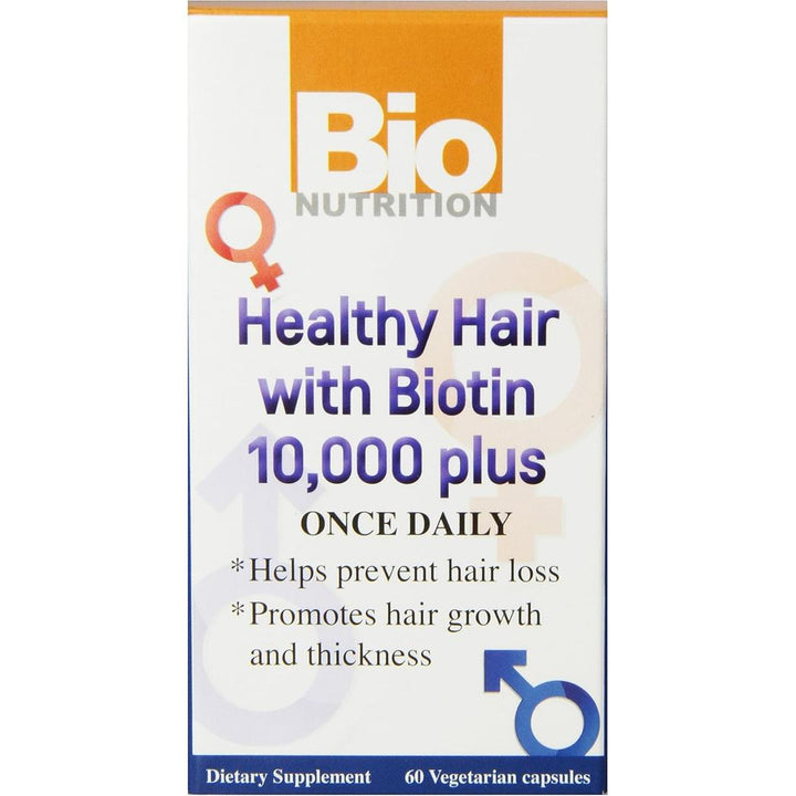 Bio Nutrition Healthy Hair Biotin 60 Vegi-Caps