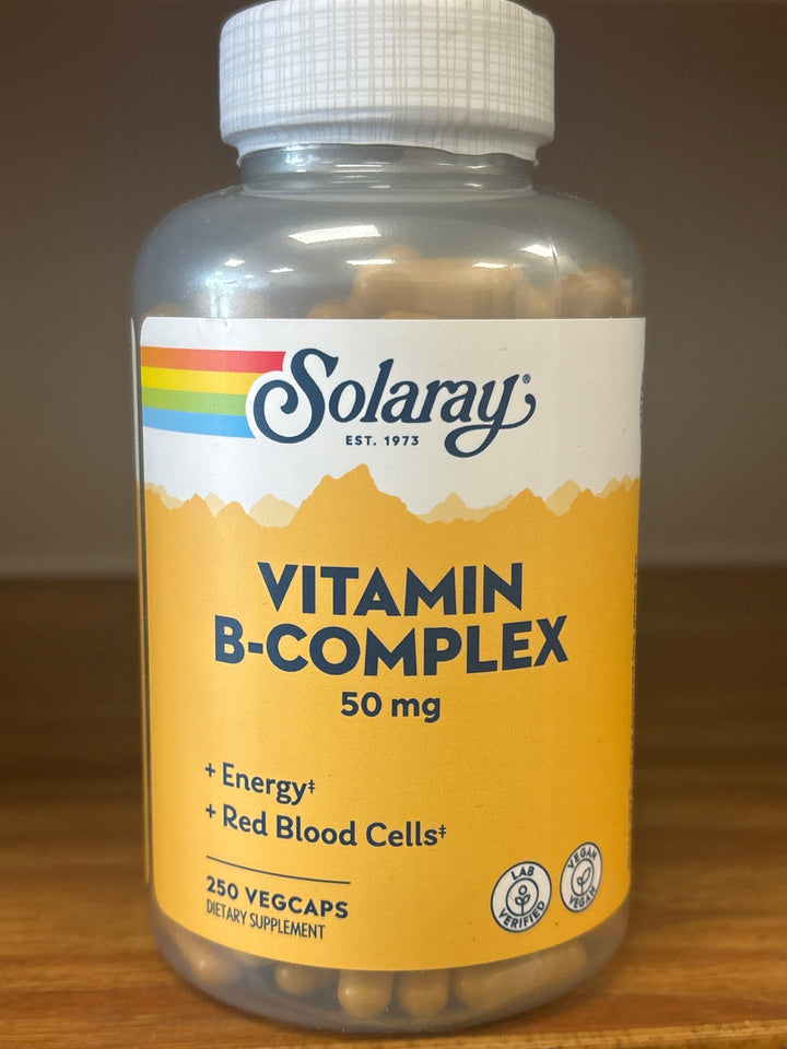 Solaray Vitamin B-Complex 50 --- 250 capsules