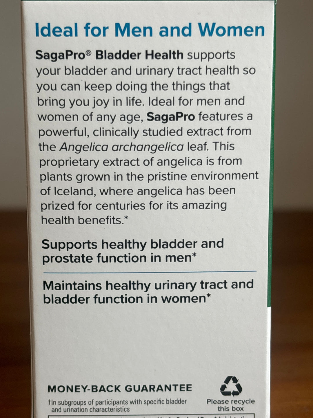 Terry Naturally SagaPro Bladder Health 30 Capsules