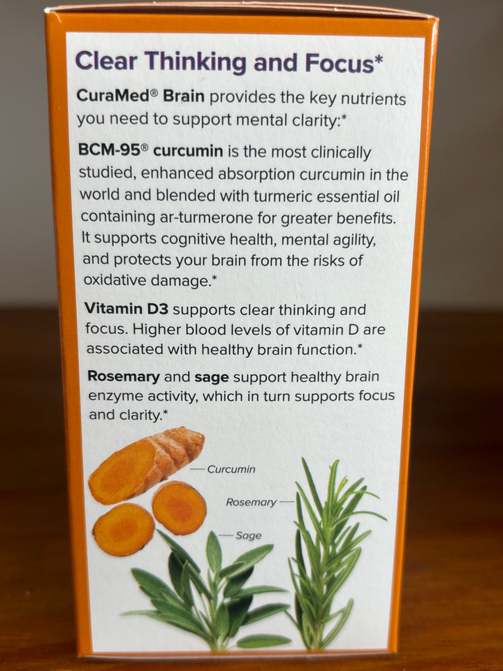 Terry Naturally CuraMed Brain 60 Capsules