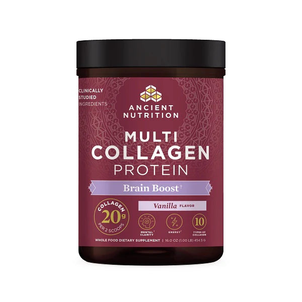 Ancient Nutrition Multi Collagen Protein Brain Boost