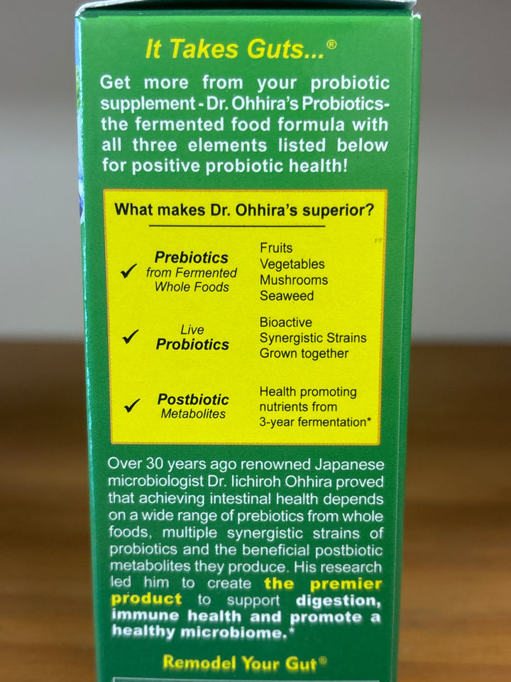 Dr Ohhira's Essential Formulas Original Probiotics 60 capsules