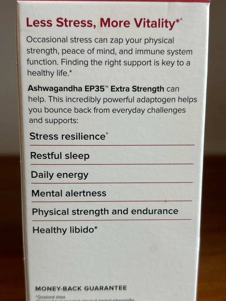 Terry Naturally Ashwagandha EP35™ Extra Strength  60 capsules