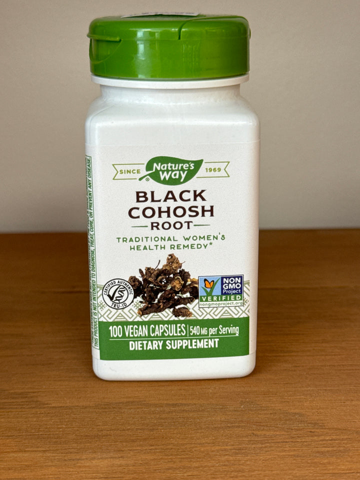 Nature's Way Black Cohosh Root, 100 Capsules 540mg