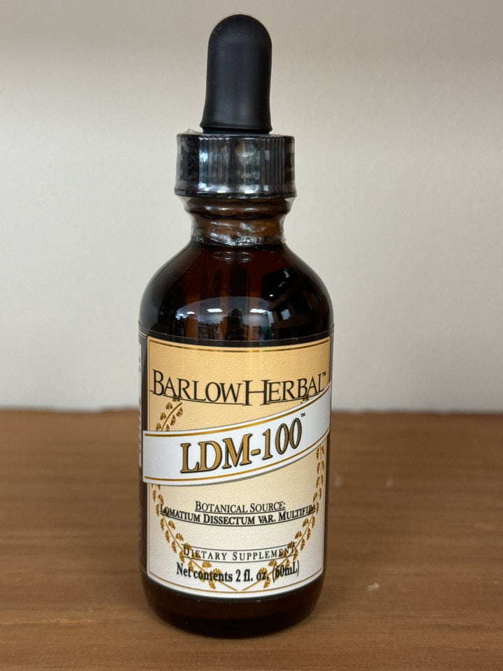 LDM-100 - lomatium dissectum Tincture - 2 fluid oz  LDM100