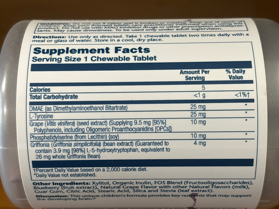 Solaray Focus for Children™ 60 chewable