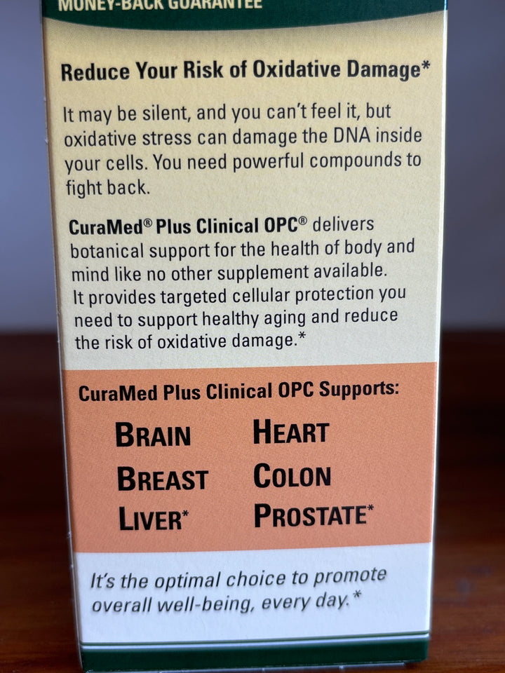 Terry Naturally CuraMed Plus Clinical OPC® 60 Softgels