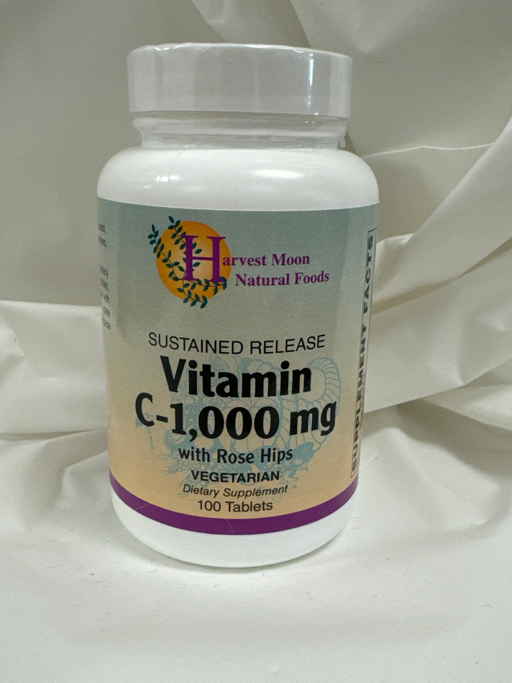 Harvest Moon Vitamin C w/Rose Hips 1000mg - 100 tablets