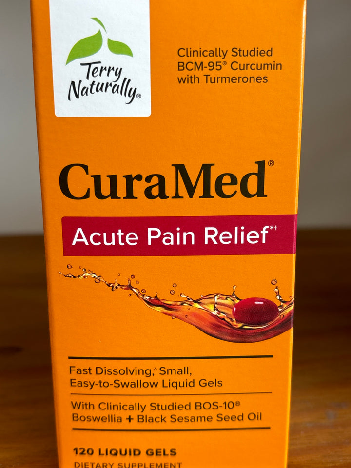 Terry Naturally CuraMed Acute Pain Relief 120 liquid gels