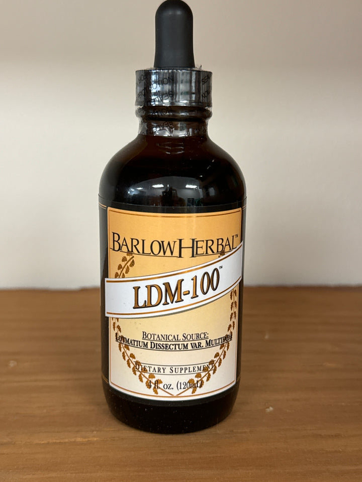 LDM-100 lomatium dissectum tincture 4 fluid oz LDM100