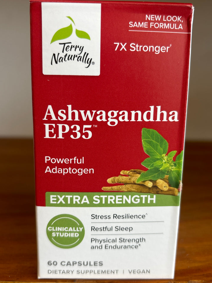 Terry Naturally Ashwagandha EP35™ Extra Strength  60 capsules