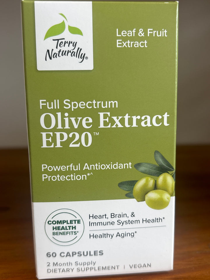 Terry Naturally Olive Extract EP20 60 capsules