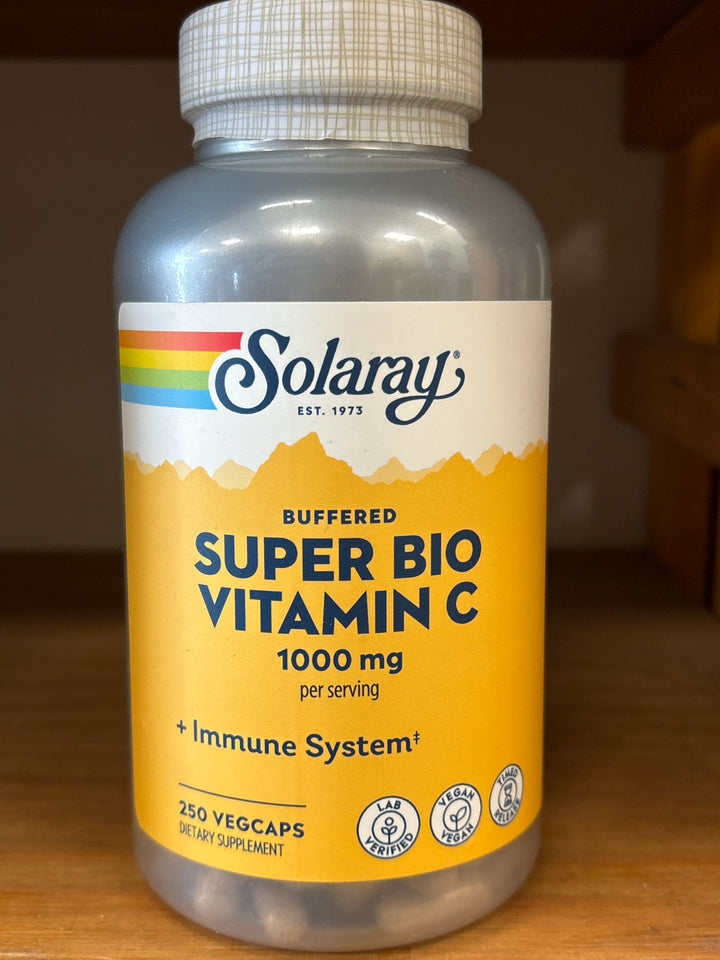 Solaray Super Bio C - Buffered - 250 capsules