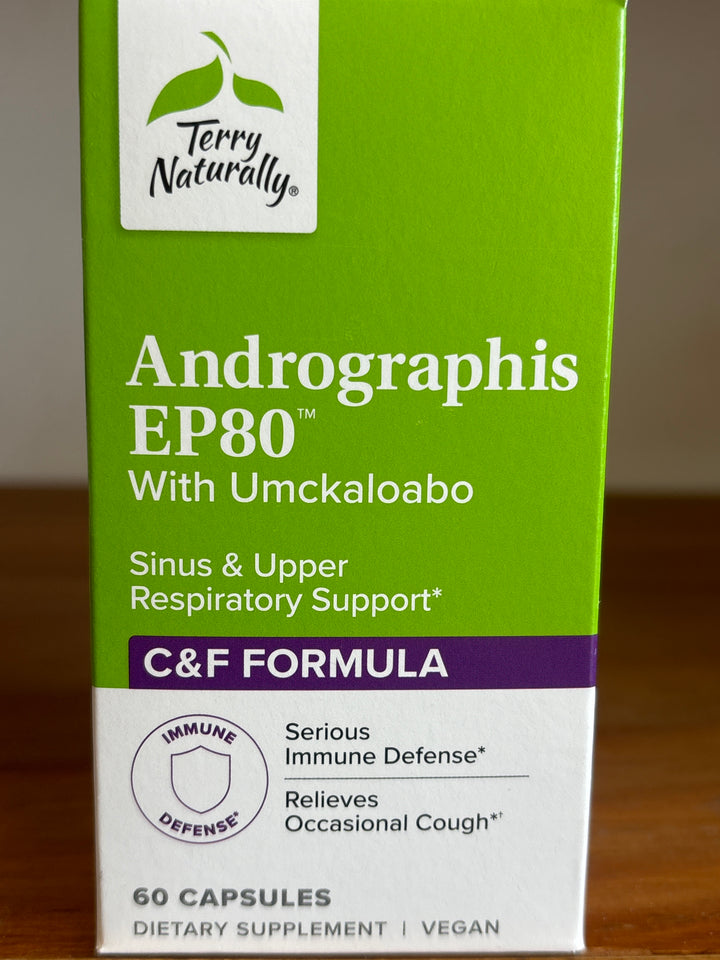 Terry Naturally Andrographis EP80 Immune 60 Capsules