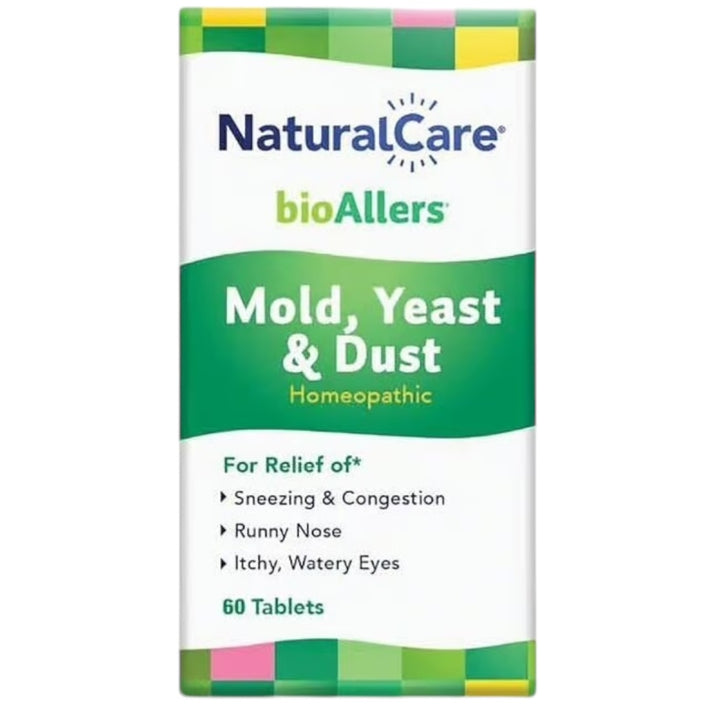 NaturalCare bioAllers bioAllers Mold, Yeast & Dust 60 Tablets