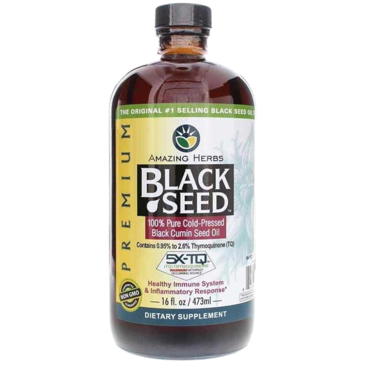 Amazing Herbs PREMIUM Black Seed Oil 8oz