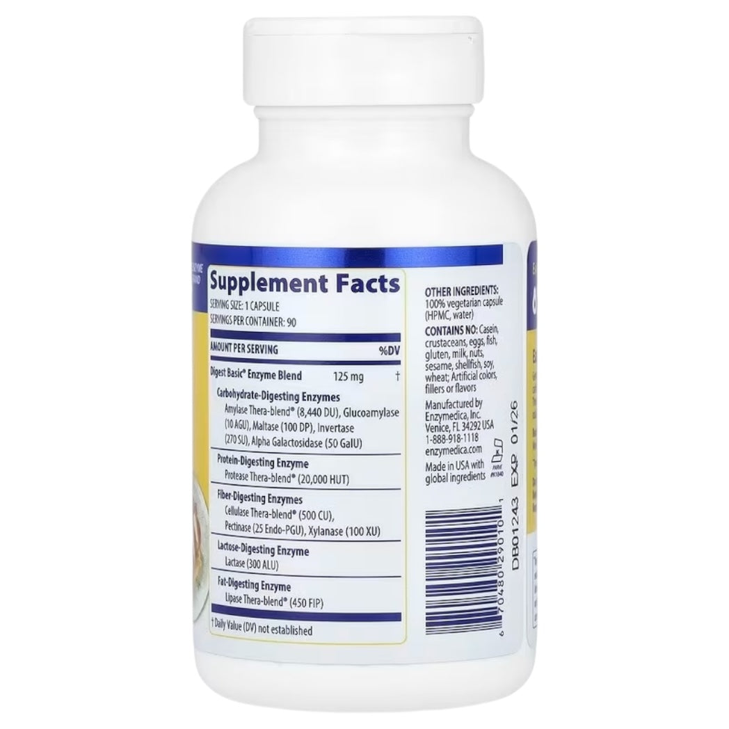 Enzymedica Digest Basic 90 capsules