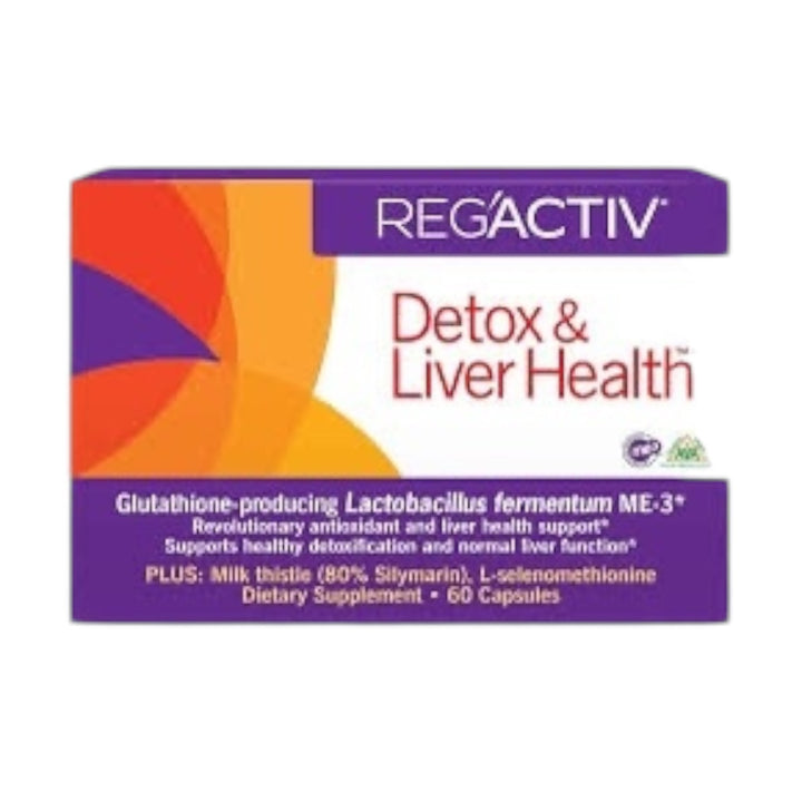 Reg'Activ Detox & Liver Health 60 capsules Essential Formulas