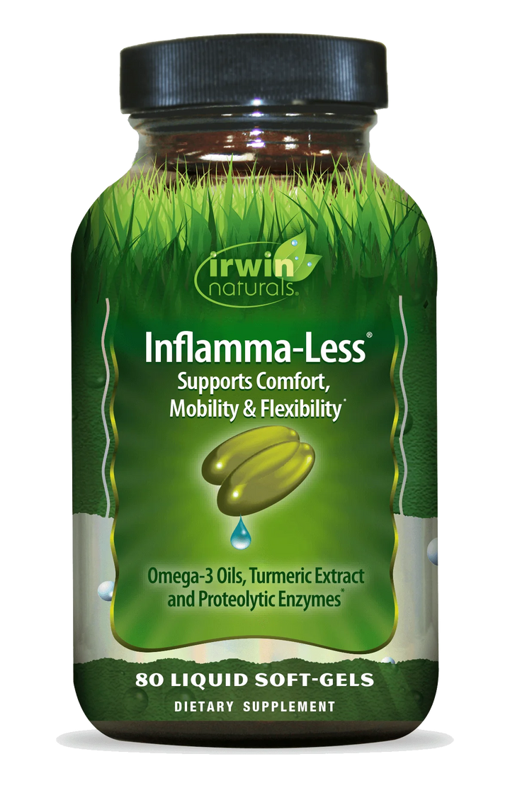 Irwin Naturals Inflamma-Less 80 Liquid Soft-Gels InflammaLess