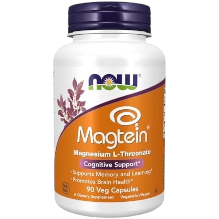 Now Foods Magtein® Veg 90 Capsules