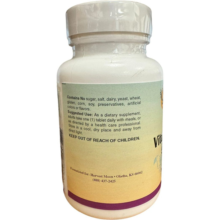 Harvest Moon Vitamin B-12 500mcg - 100 Tablets