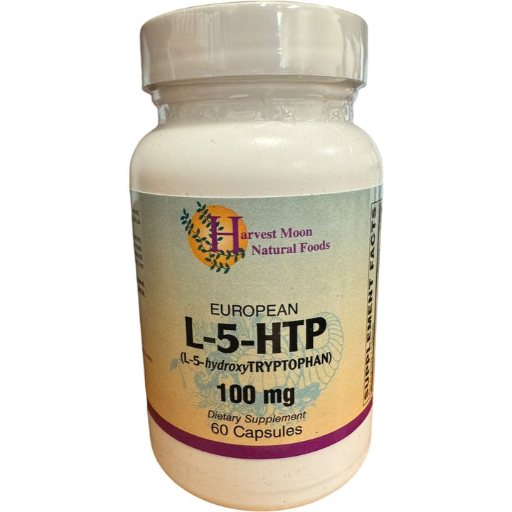 L-5-HTP de Harvest Moon, 100 mg, 60 cápsulas