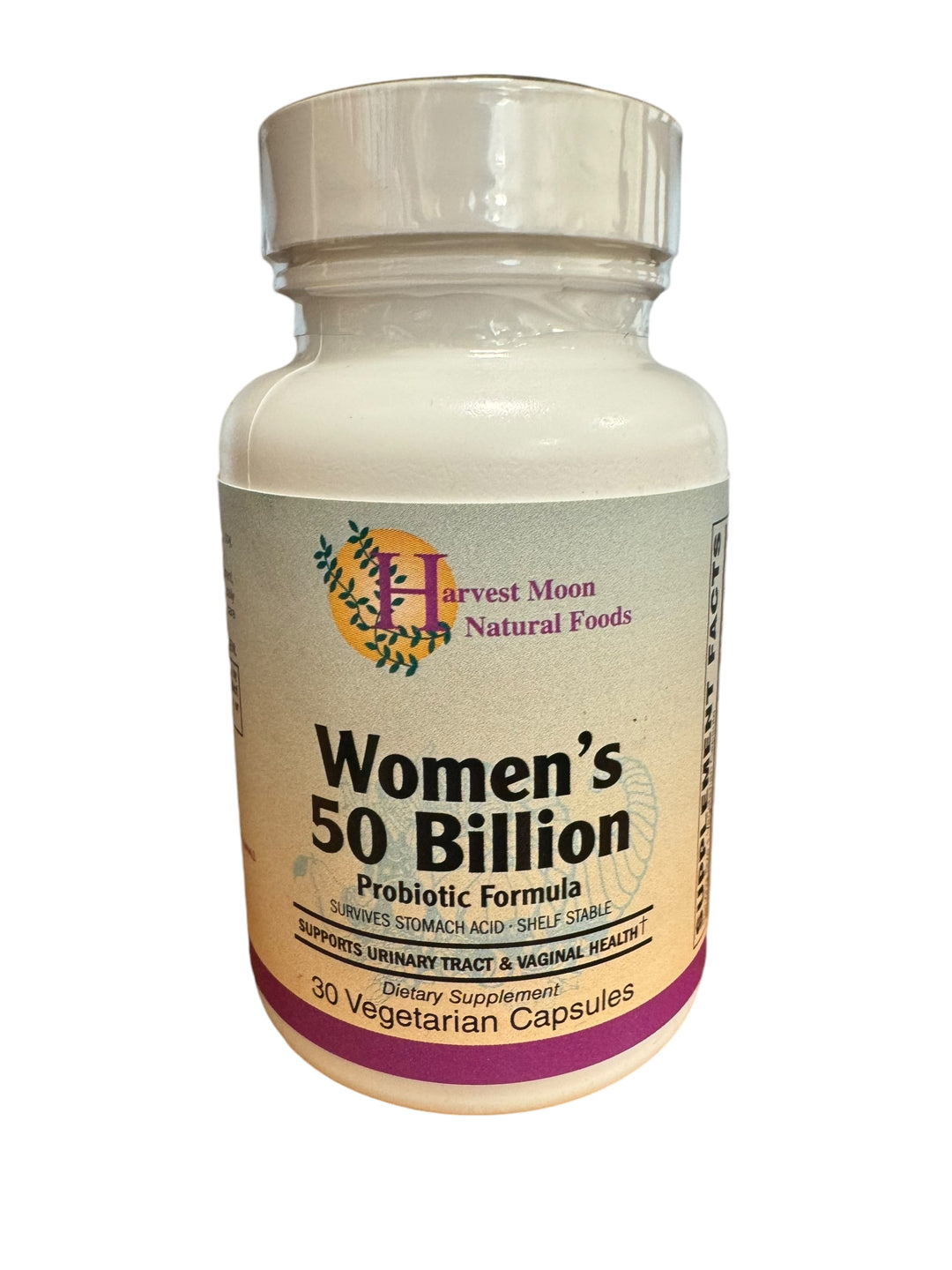 Harvest Moon Womens 50 Billion Probiotic 30 capsules