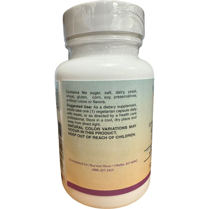 Extracto de Ginkgo Biloba de Harvest Moon 120 mg - 50 cápsulas