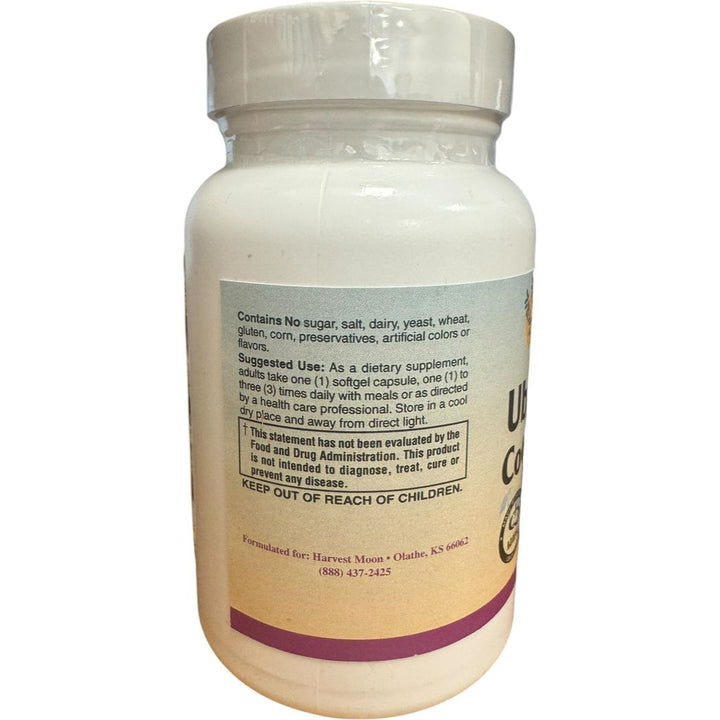 Ubiquinol 100 mg 60 cápsulas de Harvest Moon Natural Foods