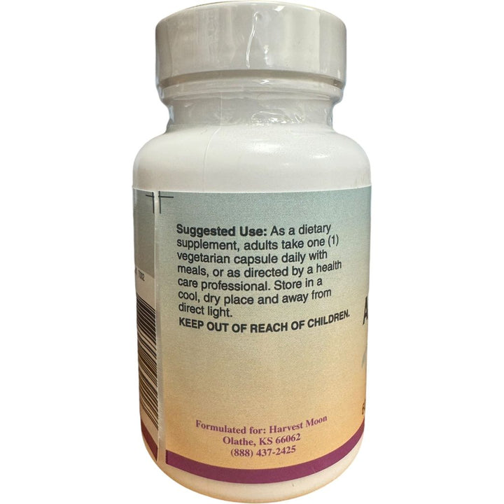 Ácido alfa lipoico de alta potencia Harvest Moon 250 mg 60 cápsulas