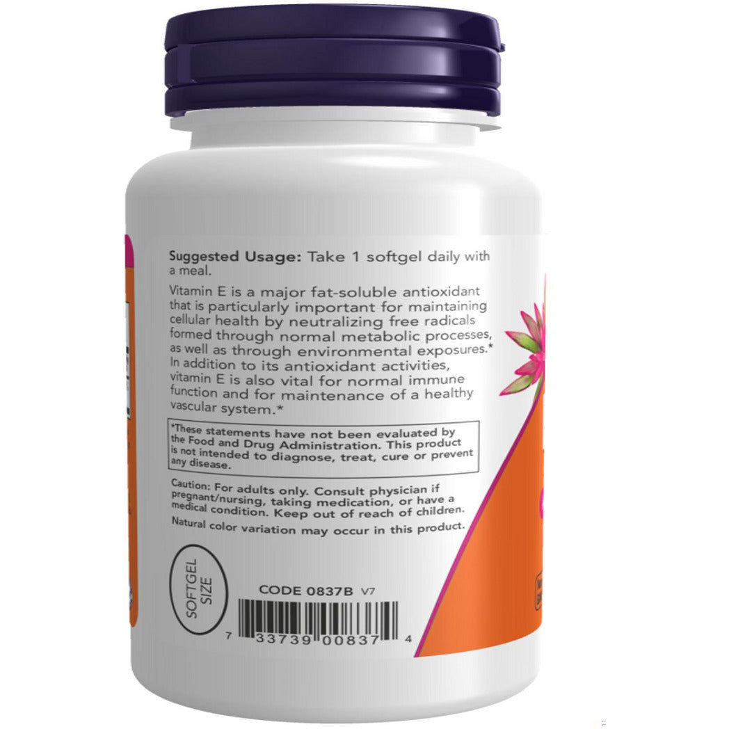 Now Foods Vitamin E 400 IU  100 Softgels