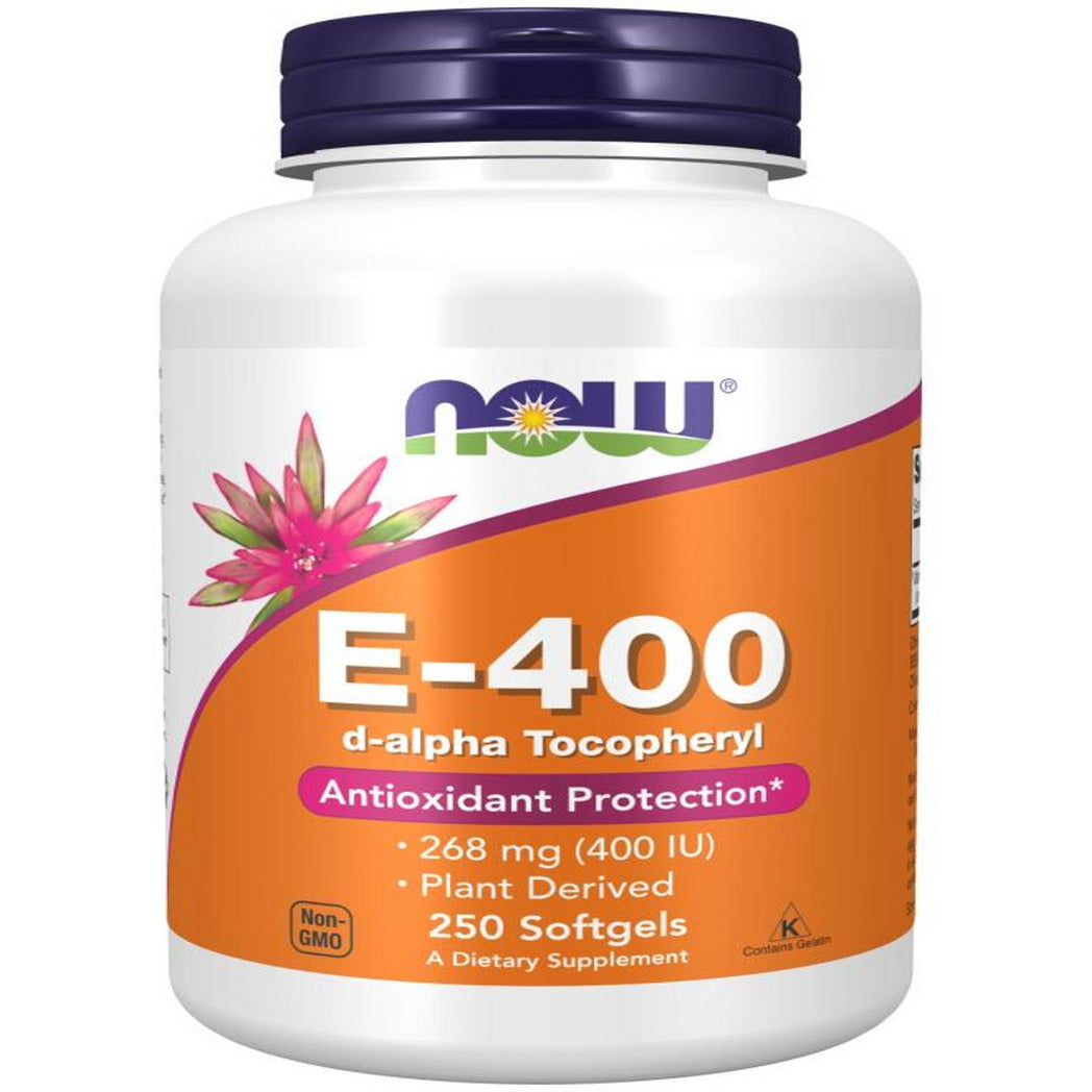 Now Foods Vitamin E 400 IU 250 Softgels